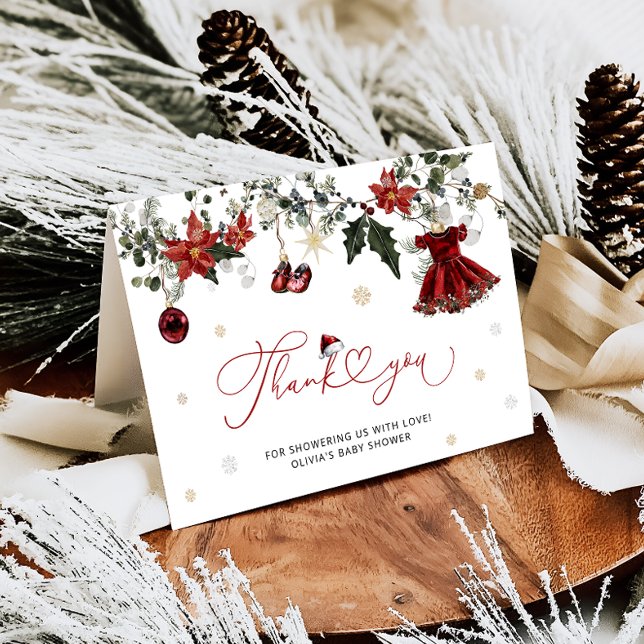 Bebé, frío fuera de la tarjeta de agradecimiento B (Subido por el creador)