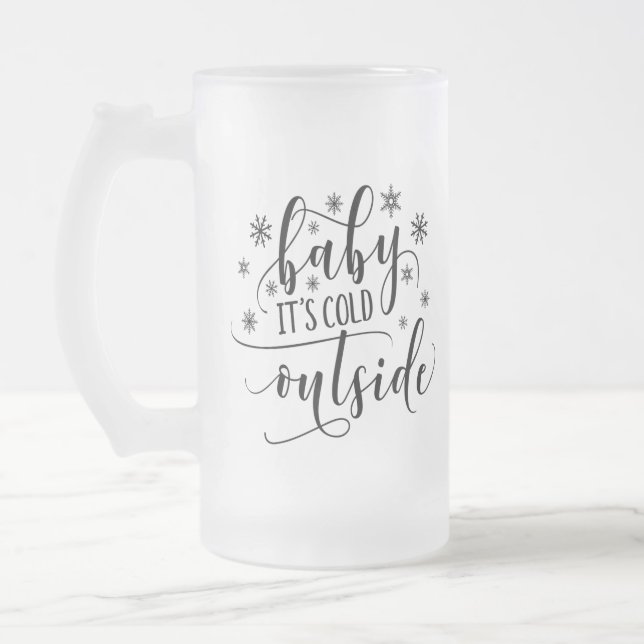 Bebé, frío fuera de la taza de vidrio (Izquierda)