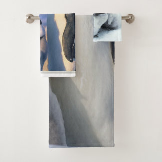 Bebé, frío fuera del pingüino