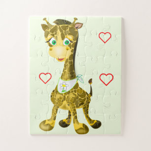 Bebé Giraffe Jigsaw rompecabezas