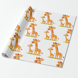 Bebé Giraffe Papel de relleno