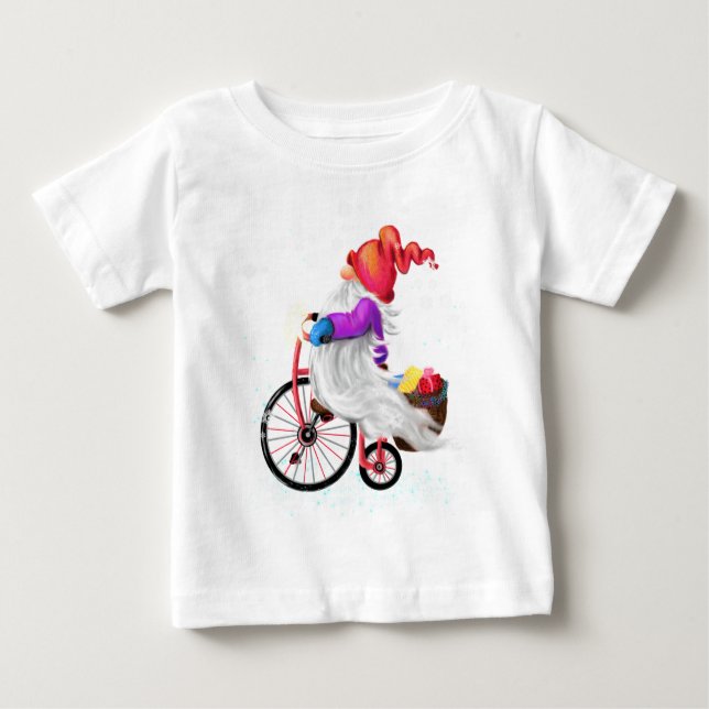 Bebé Gnome de regalo de camiseta para bebés con regalos (Anverso)