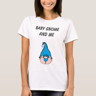Bebé Gnome y yo camiseta azul
