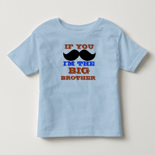 Bebé Gran camiseta de hermano (Anverso)