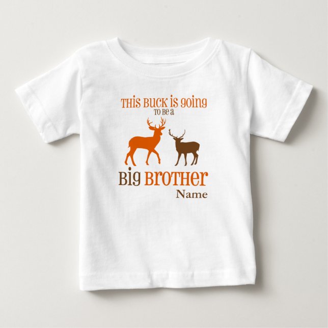Bebé Gran Hermano para ser camiseta personalizada de ci (Anverso)