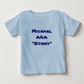 Bebé Guárdese de camiseta del pañal