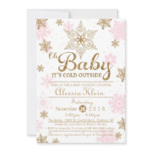 Bebé, hace frío afuera, Chica invitación a la duch