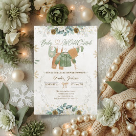 Bebé, hace frío fuera de la invitación de Baby Sho
