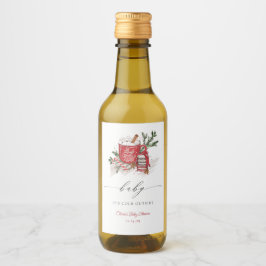 Bebé, hace frío fuera del Baby Shower invernal