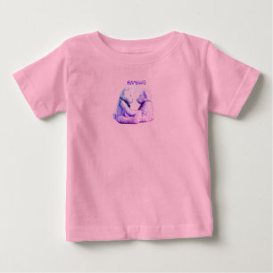 Bebé HAMbWG - Camiseta para niños - Amor al oso de pelu