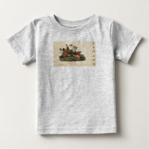 Bebé HAMbWG Toddler Turtle Dove - Camiseta de manga lar