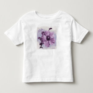 Bebé HAMbyWG - Camiseta de niña pequeña de color ciruel