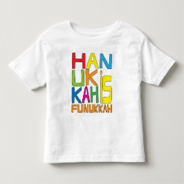 Bebé Hanukkah es la camiseta de Funukkah Toddler