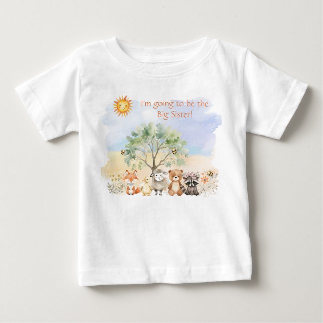 Bebé Hermana Mayor, Hermano Mayor - Camiseta de Vida Si (Anverso)