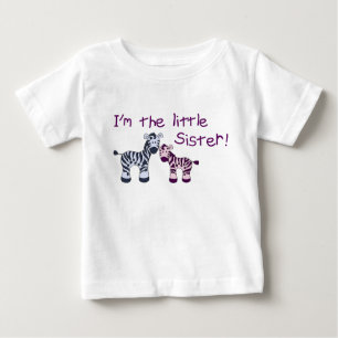 Bebé Hermana pequeña (de un hermano mayor) Camiseta de