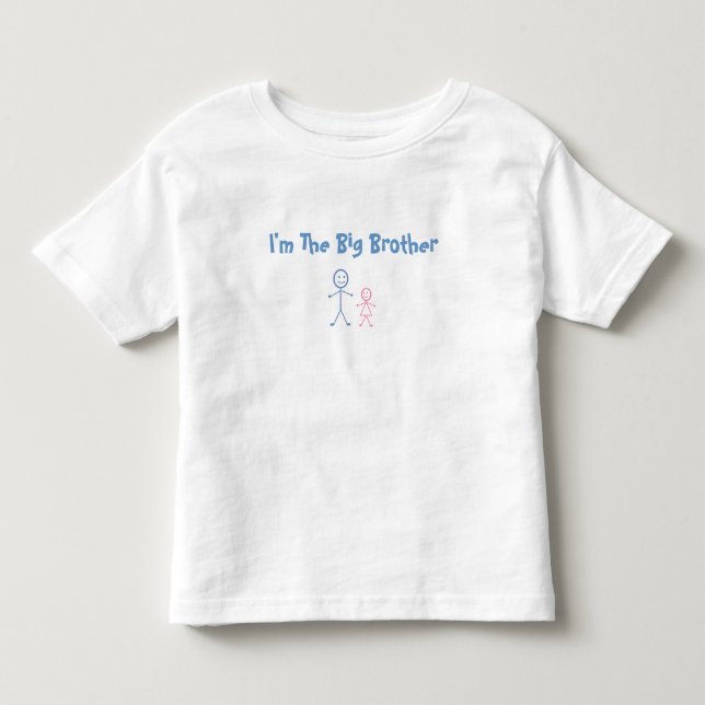 BEBÉ HERMANO GRANDE, CAMISETA DE HERMANA PEQUEÑA (Anverso)