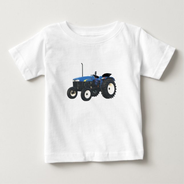 Bebé Imagen de tractor para camiseta (Anverso)