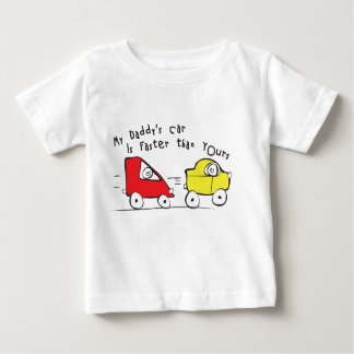 Bebé Infantil la camiseta el coche de mi papá es más
