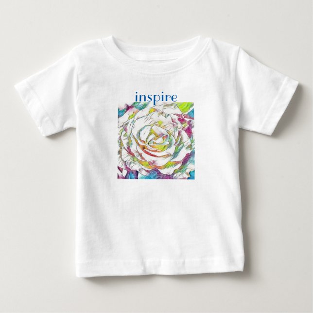 Bebé INSPIRE Bella camiseta de Jersey (Anverso)