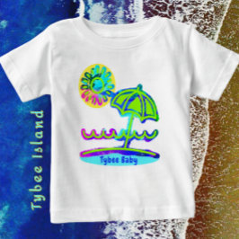 Bebé Isla Tybee, camiseta de Georgia