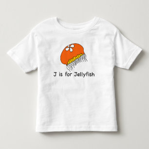 Bebé J está para la camiseta de las medusas