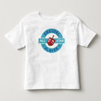 Bebé Jánuca toda la camiseta de la Estrella-Dreidel