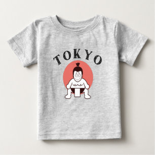 Bebé Japón Sumo Tokyo - Hijo de la camiseta Sun