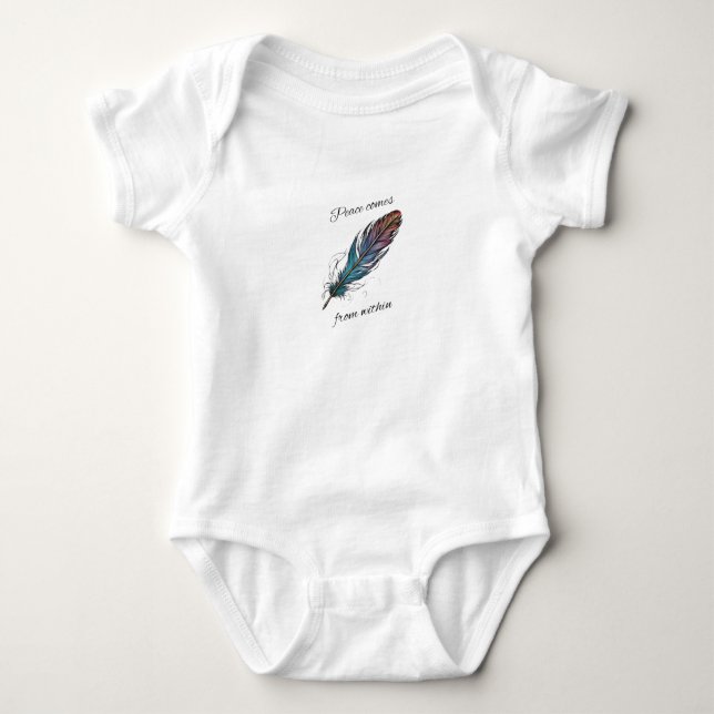 Bebé Jersey Bodysuit - Infante suave y cómodo W (Anverso)
