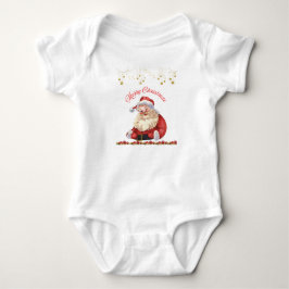 Bebé Jersey Bodysuit - Navidades Diseñan Bodysuit
