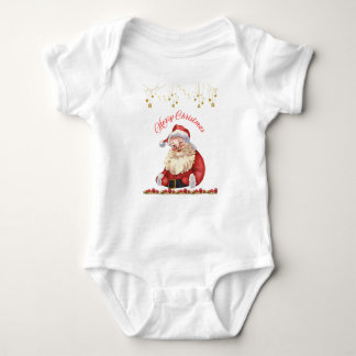 Bebé Jersey Bodysuit - Navidades Diseñan Bodysuit