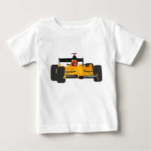 Bebé jersey con gráfico de coche de carreras del