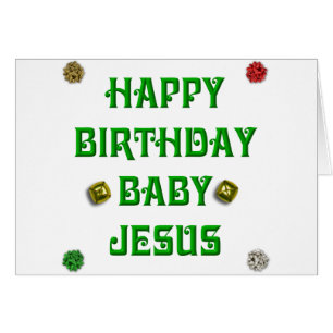 Bebé Jesús #1 del feliz cumpleaños