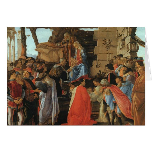 Bebé Jesús José de los reyes Virgen María de la (Anverso (Horizontal))