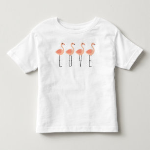 Bebé L-O-V-E esos Flamingos - Camiseta de novedad Flami