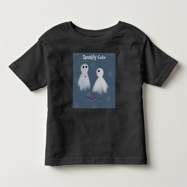 Bebé La camiseta de Halloween de un niño (Anverso)
