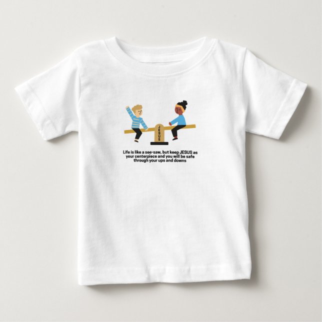 Bebé La camiseta de la sierra (Anverso)