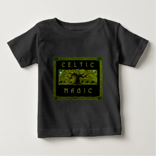 Bebé La camiseta de manga larga del gran infante de árb