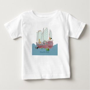 Bebé La camiseta de Raglan, la norteamericana arca de N