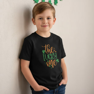 Bebé La camiseta de St Patrick The Lucky One para niños