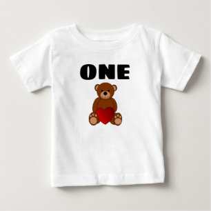 BEBÉ LA CAMISETA DE TOSO DE CUMPLEAÑOS DE PRIMER CUMPLE