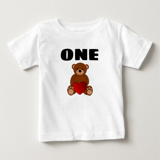 BEBÉ LA CAMISETA DE TOSO DE CUMPLEAÑOS DE PRIMER CUMPLE (Anverso)