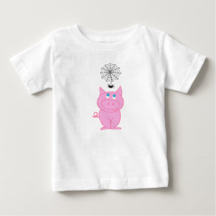 Bebé La camiseta del niño pequeño en la web de Piggy