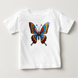 Bebé La camiseta mágica de la mariposa brillante