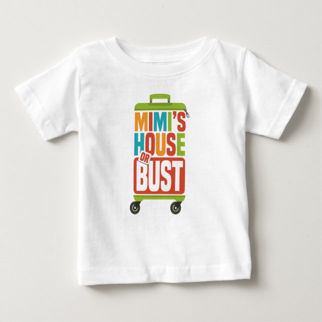 Bebé La casa de Mimi o camiseta del BUSTO (Anverso)
