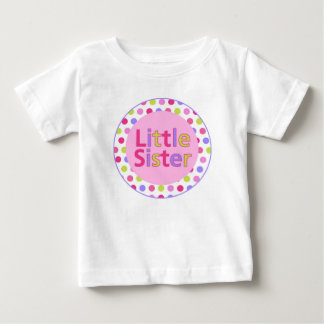 Bebé La pequeña camiseta de la hermana del punto Polka 