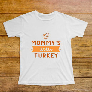 Bebé La pequeña Turquía de la mamá: la moderna camiseta
