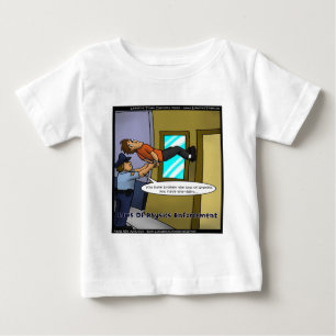 Bebé Leyes de la física y regalos divertidos y camiseta
