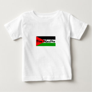 Bebé libre de Palestina a la camiseta del niño