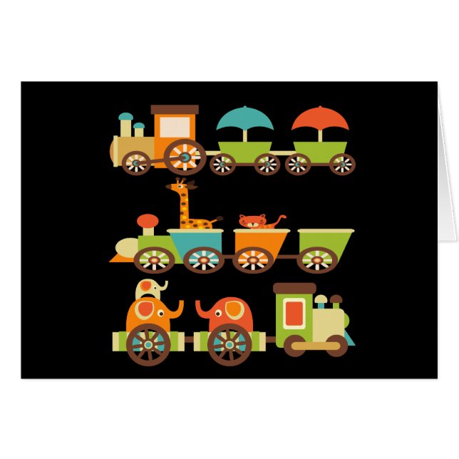 Bebé lindo de los niños de los regalos del tren de (Anverso (Horizontal))