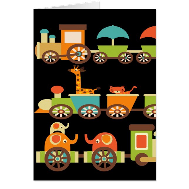 Bebé lindo de los niños de los regalos del tren de (Frente)
